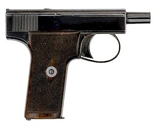 **Prototype Harrington & Richardson Webley & Scott Hammerless .32 Caliber Automatic Pistol 