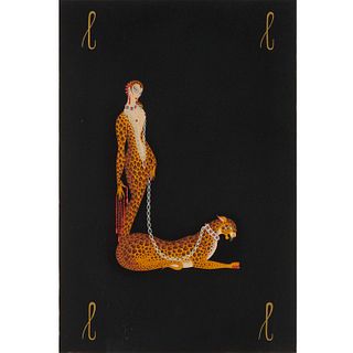 Erte, signed and numbered print