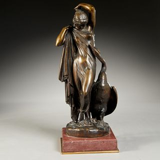 French School, bronze sculpture, late 19th c.