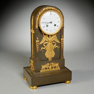 Tiffany & Co. retailed Empire mantle clock