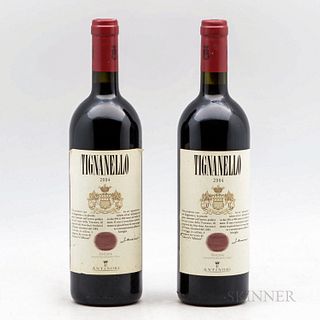 Antinori Tignanello 2004, 2 bottles