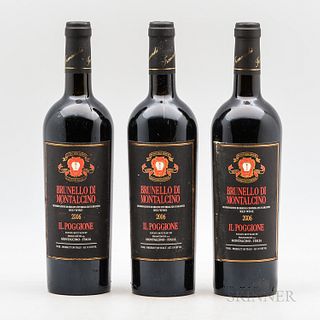 Il Poggione Brunello di Montalcino 2006, 3 bottles