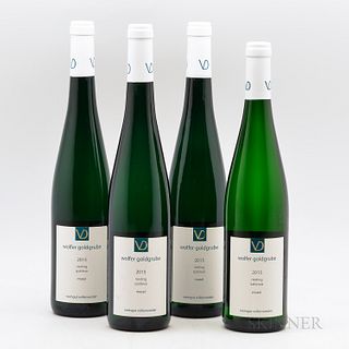 Vollenweider Wolfer Goldgrube Riesling Spatlese 2015, 4 bottles (oc)