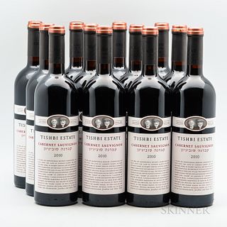 Tishbi Estate Cabernet Sauvignon 2010, 12 bottles (oc)