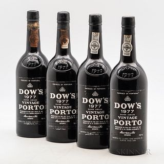 Dow's Vintage Port 1977, 4 bottles