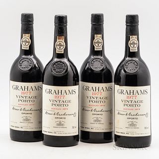 Graham's Vintage Port 1977, 4 bottles