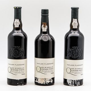 Taylor Fladgate Quinta de Vargellas Vintage Port, 3 bottles