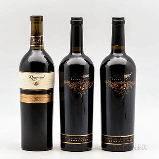 Raymond Vineyard & Cellar, 3 bottles