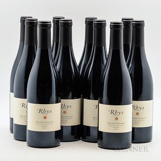 Rhys Syrah Horseshoe Vineyard 2014, 10 bottles