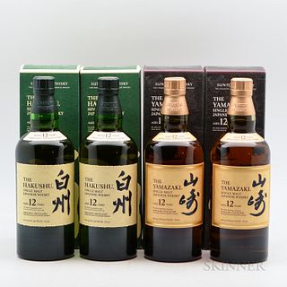 Suntory, 4 750ml bottles (oc)