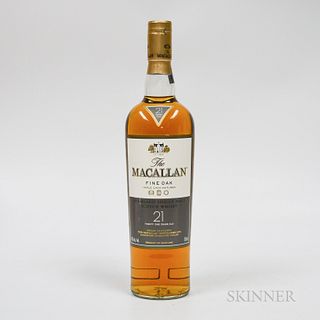 Macallan Fine Oak 21 Years Old, 1 750ml bottle