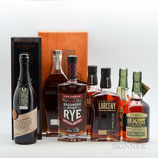 Mixed Bourbon, 7 750ml bottles (1 oc, 1 pc)