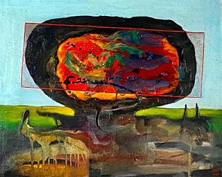 Siegfried Snyder Oil, Untitled, Tree