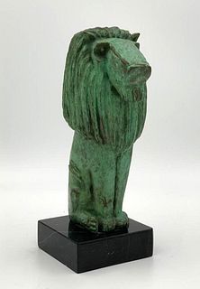 William McVey Bronze, Seated Lion