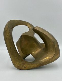 A. Dreher Bronze  Modernist Sculpture