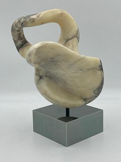 Bernadine Silberman Onyx Free Form Sculpture