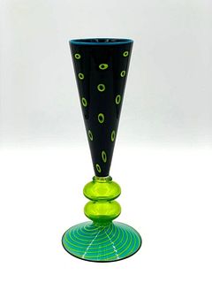 Art Glass Vase Possibly Italian
