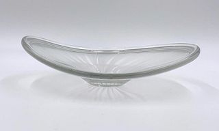 Per Lutken for Holmegaard, Rare Etched Glass Bowl, 1955
