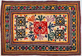 Indian Rajasthani Hand Stitched Textile