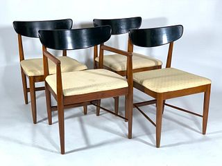 Four Mid-Century Dining Chairs