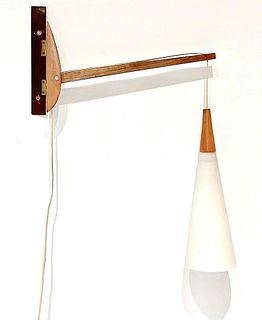 Mid-Century Modern Pendant Wall Lamp