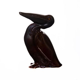 Royal Doulton Kingsware Figurine, Pelican Beak Up HN123