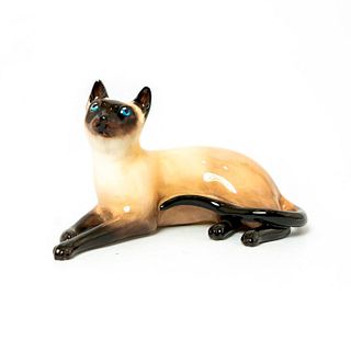 Royal Doulton Figurine, Siamese Cat HN2662