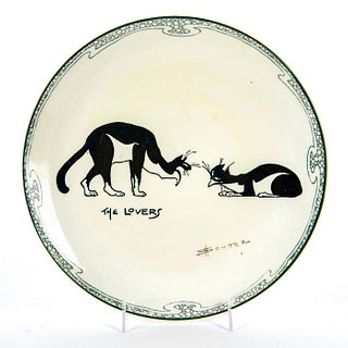 Royal Doulton Henry Souter Kateroo Plate, The Lovers