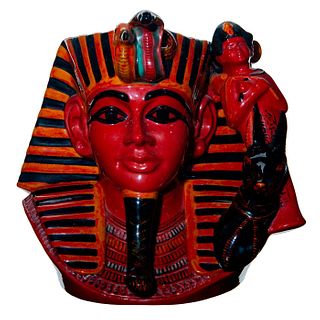 Pharaoh D7028 Flambe - Large - Royal Doulton Character Jug