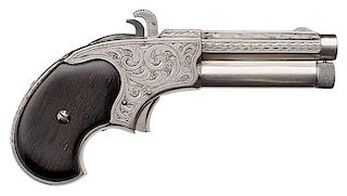 Engraved Remington-Rider Magazine Pistol 