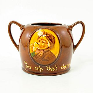 Royal Doulton Kingsware Dame Sugar Bowl, The Cup That Cheers