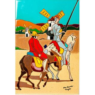 Arius Santa Fe Art Tile, Don Quioxte