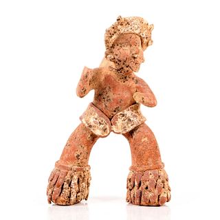 Pre Columbian Terra Cotta Figurine, Man Hunting