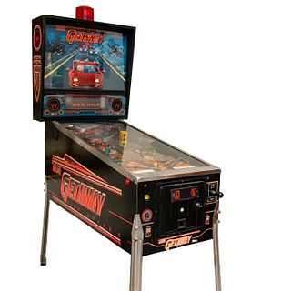 Williams 1992 Pinball Amusement Machine, The Getaway