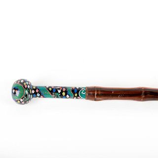 Chinese Cloisonne Cane