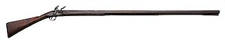 Trade-Style Flintlock Rifle Marked "Gill"  