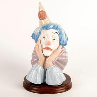 Jester with Base 1005129 - Lladro Porcelain Figurine