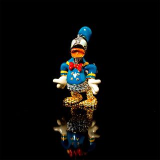 Arribas Brothers Figurine, Donald Duck + Display