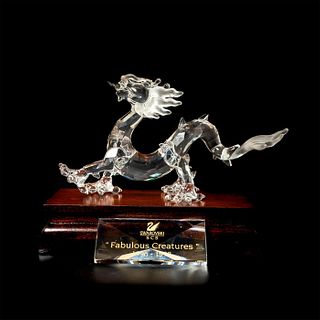3pc Swarovski Crystal Figurine, Dragon