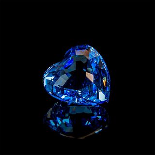 Swarovski Crystal Collectors Society Figurine, Blue Heart