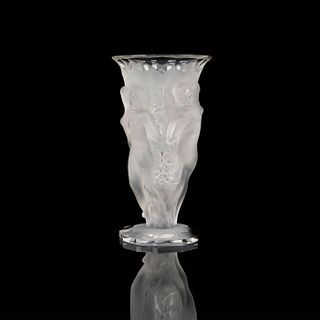 Vintage Art Glass Vase, Great Grape Harvest