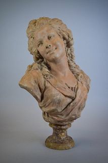 Terra Cotta Bust of a Woman