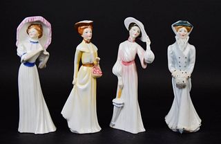 4 Royal Doulton Four Seasons Collection Figurines