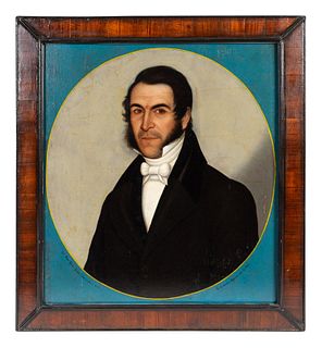J. Celestino Figueroa
(19th Century)
Portrait of Juan Ignacio Galves, 1841