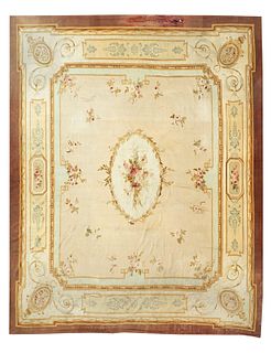 An Aubusson Tapestry Rug
15 feet 3 inches x 13 feet.