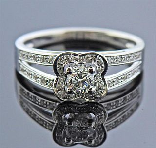 Mauboussin 18K Gold Diamond Engagement Ring