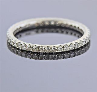 14k Gold Diamond Eternity Wedding Band Ring 