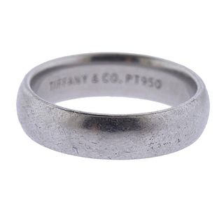Tiffany &amp; Co Platinum Band Ring 