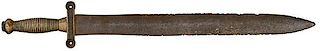 Confederate McElroy Pattern Artillery Short Sword 
