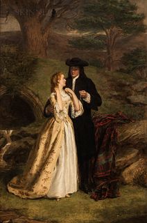 William Powell Frith (British, 1819-1909) The Troth